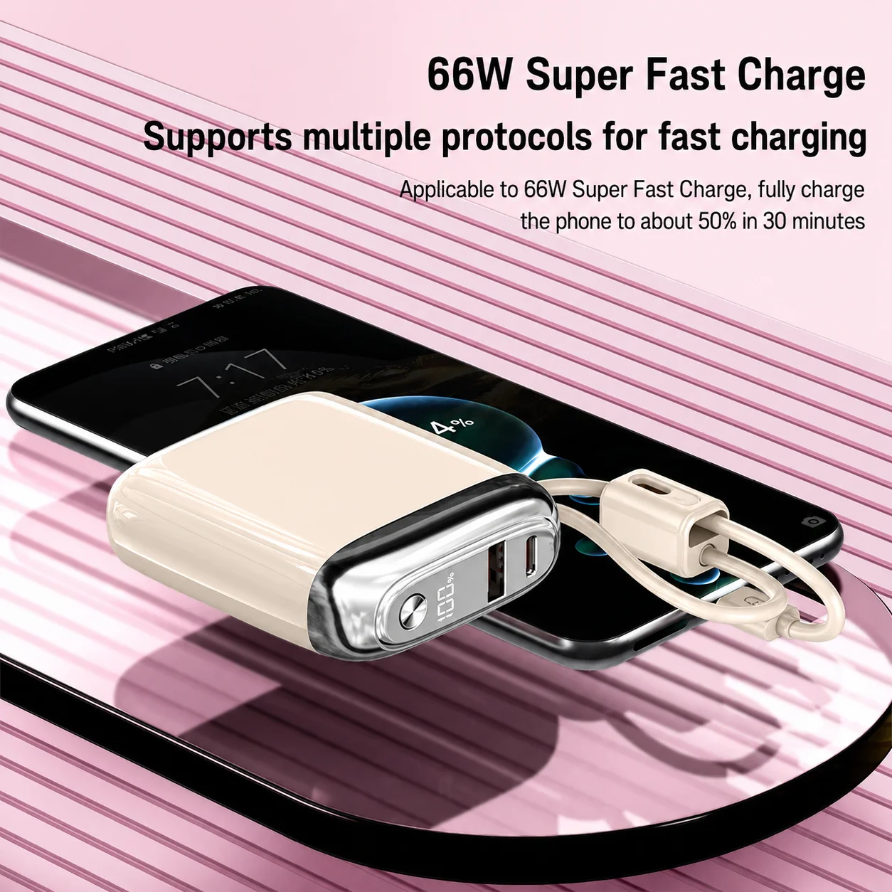 66W CCC 20000mAh Mini PowerBan – Portable Charger 20000Mah Bewertung und Preis