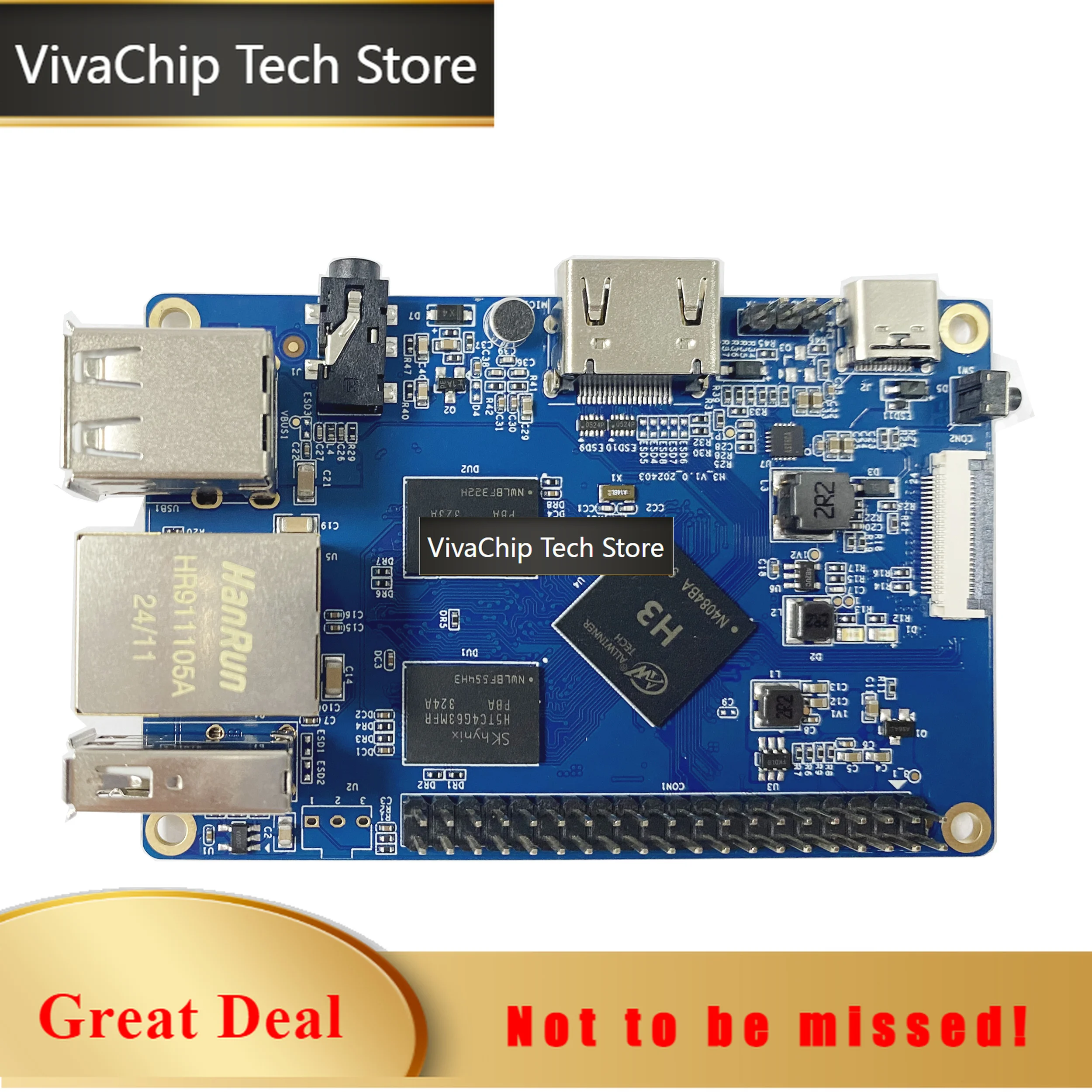 VivaCTH3 Quad-Core Support Android,Ubuntu,Debian Image Single Board Computer