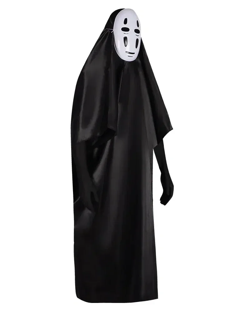 

2025halloweenJapanse No Face Man Halloween Ghost Cosplay Kostuum Unisex Anime Carnaval Feest Volwassen Kleding Inclusief