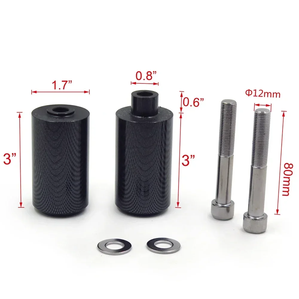 

for Yamaha 1999-2002 YZF R6 YZFR6 2000 2001 Carbon Fiber Motorcycle Parts Frame Sliders Crash Protector