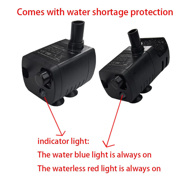 USB 5V miniaturowa bezszczotkowa mała pompa wodna zapobiegająca spalanie na sucho, bezwodna fontanna od wyłączana, klimatyzacja, dystrybutor wody