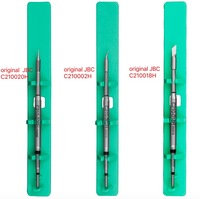 Original JBC C210-002H C210-018H C210-020H Soldering Iron Tips New Packing Fit JBC T210-A Sugon T26/T26D Soldering Handle