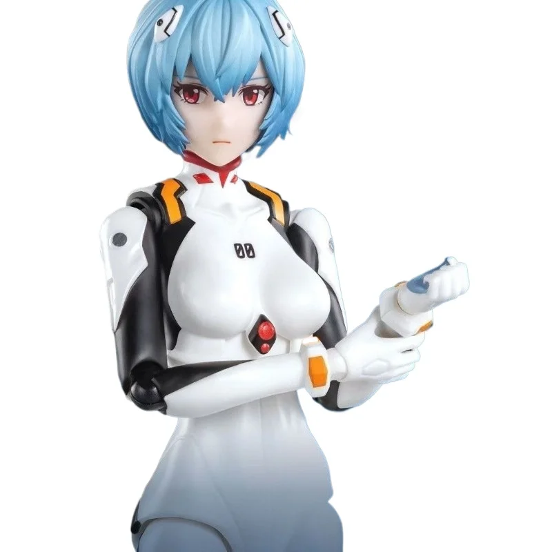 

Blue Ark Neon Genesis Evangelion: Rei Ayanami Battle Suit Version Фигурка Аниме Модель игрушки Коллекционный подарок для детей