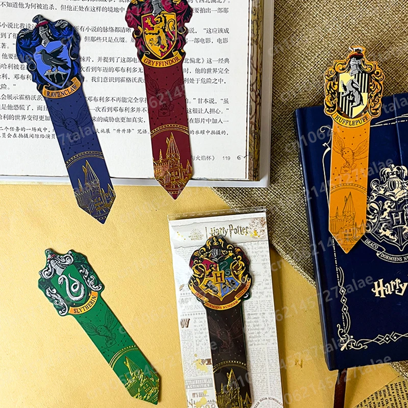 5pcs Film Harries Themed Bookmarks Potters Hogwarts Animation Figure Badge Decorations Children's Learning Stationery Gifts 2024