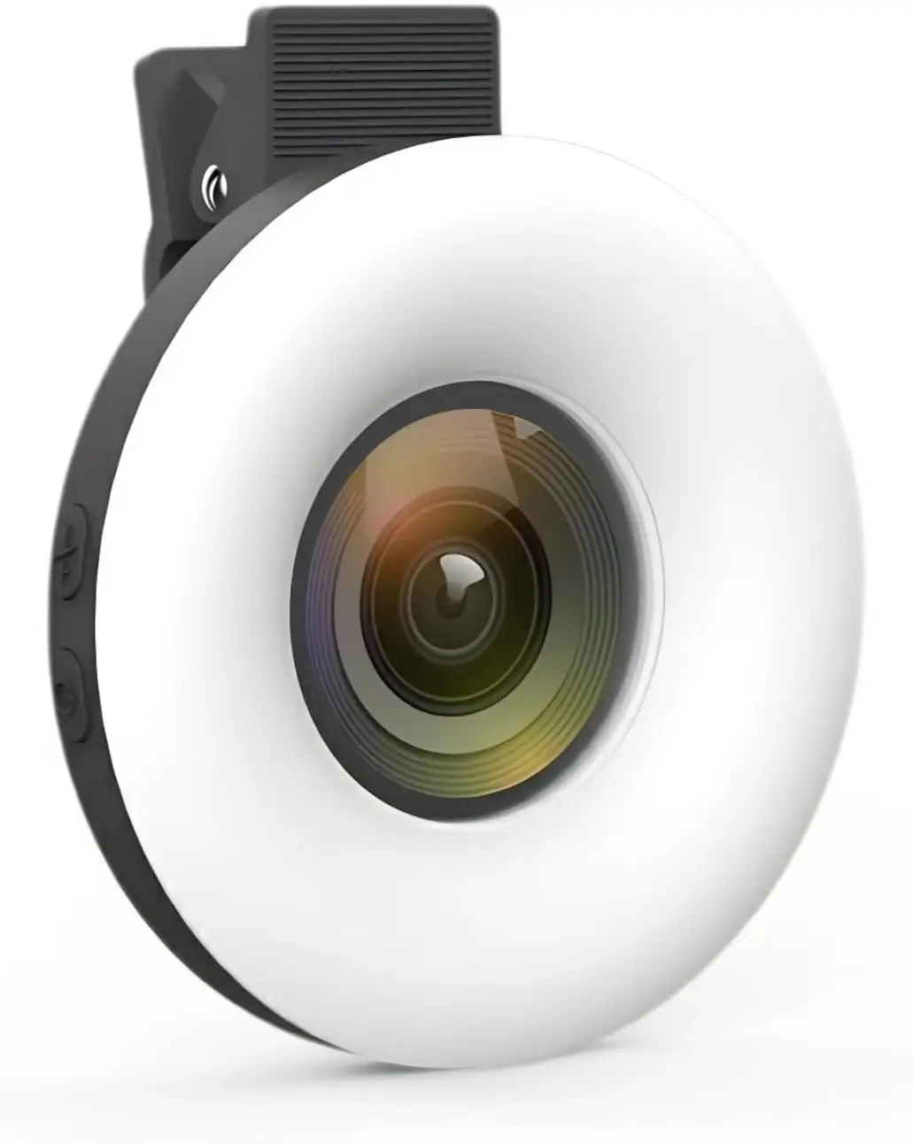 متعددة الأغراض المحمول ملء الضوء المحمولة البسيطة ملء الضوء مع عدسة ماكرو للهاتف كاميرا ويب الكمبيوتر المحمول صور ماكياج صورة شخصية الخفيفة