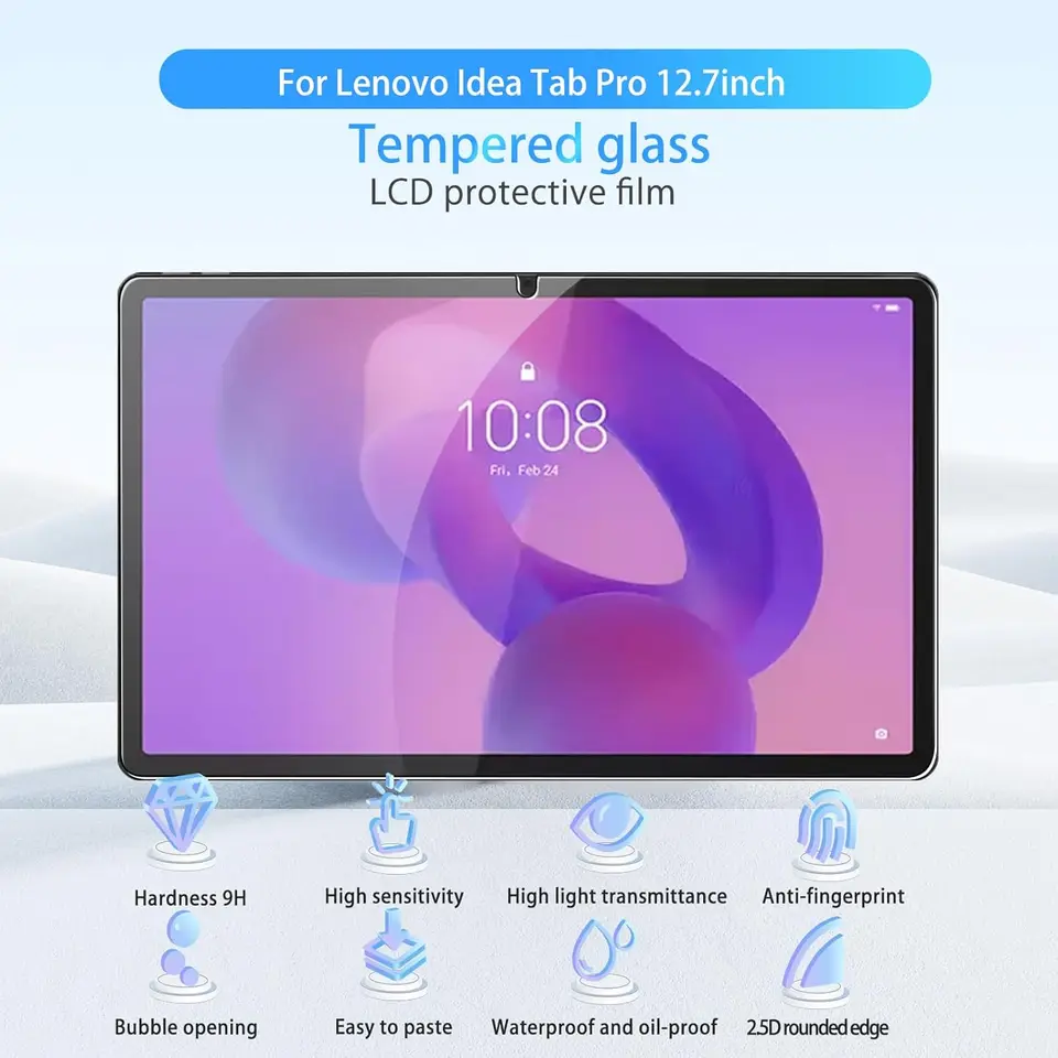 For Lenovo Idea Tab Pro 12.7 Inch 2025 Tempered Glass Screen