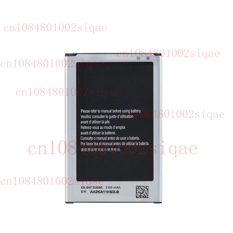 

For Samsung Galaxy Note 3 Neo SM-N750 Battery EB-BN750BBE EB-BN750BBC 3100 mAh