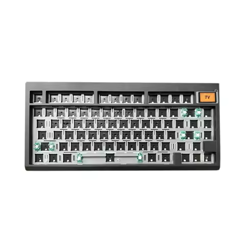 ZUOYA GMK81 mechanical keyboard kit RGB backlight with display screen Bluetooth/2.4Ghz/Type-C suitable for ESports gaming office