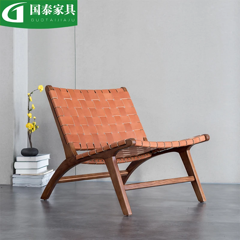 Sofa, sun protection, waterproof, courtyard, villa, balcony, solid wood coffee table, modern and simple single person