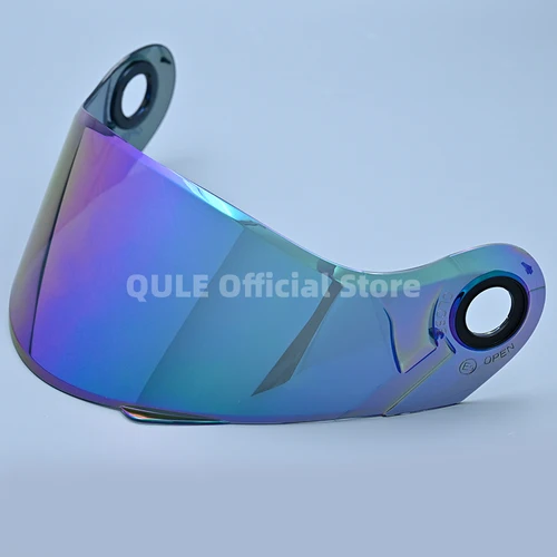 Imagen 2 del producto Visera de casco para casco de motocicleta con tapa LS2 Ff370, Lente Antiniebla Colorida, casco Modular de doble lente para LS2 FF394 FF386 FF325