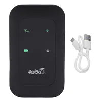 Enrutador WiFi móvil, batería de 2100mAh, compatible con 10 dispositivos conectados, punto de acceso WiFi 4G 5G, portátil de alta velocidad de 300Mbps para empresas