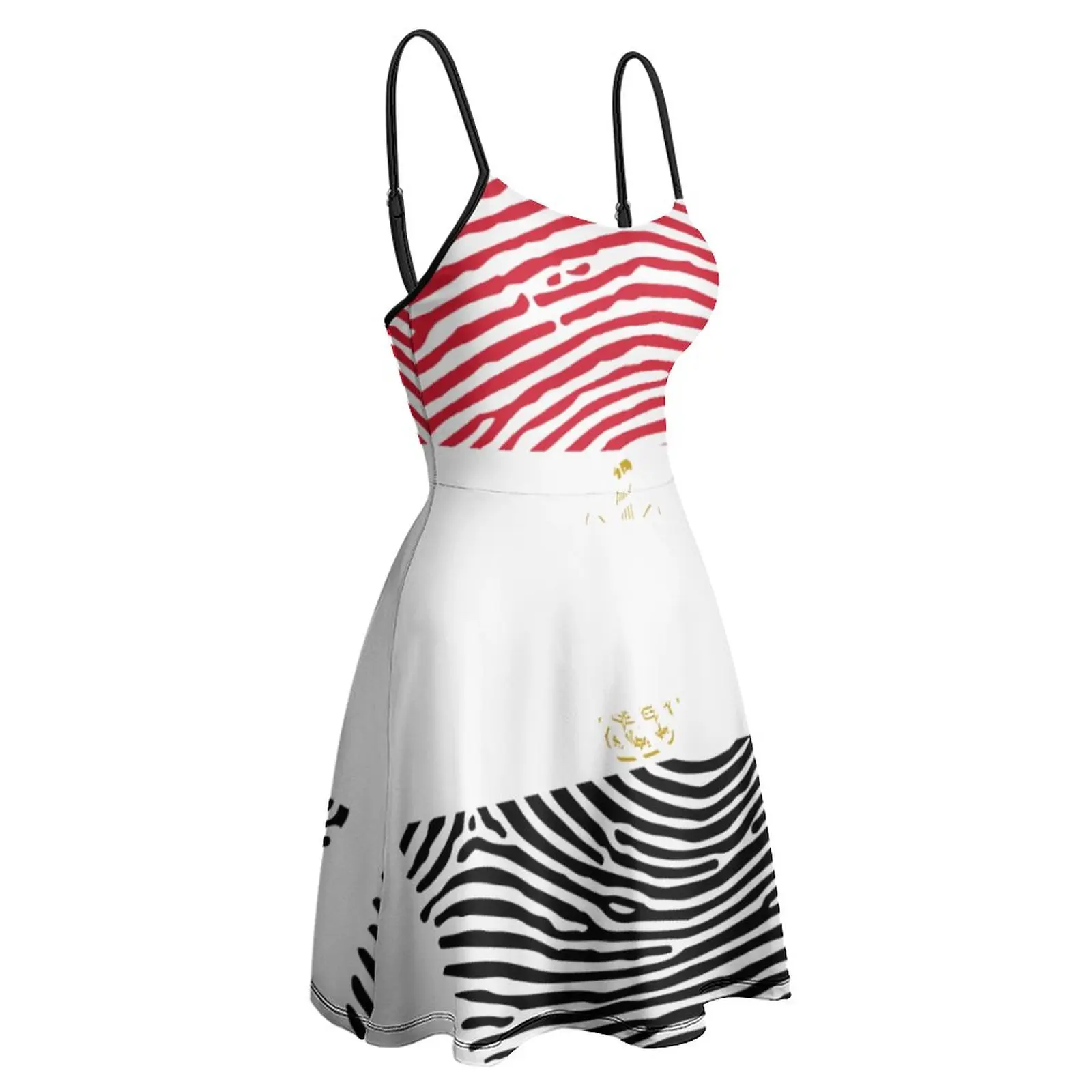 Vestido Egípcio Sexy Sling Feminino, Suspender Gráfico, Casual, Roupa de Mulher Férias, Está em Meu DNA