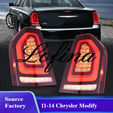 เหมาะสําหรับ 11-14 CHRYSLER Chrysler 300C ไฟท้ายดัดแปลง LED ยินดีต้อนรับน้ําไฟเลี้ยว