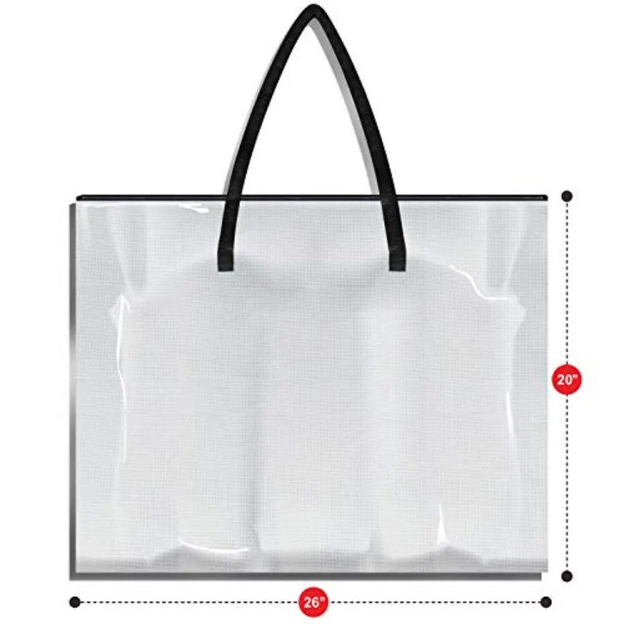 حقيبة مخطط تخزين فنية للوحة الإعلانات لملصق الفن 26 × 20 - حافظة واقية متينة لتخزين العرض و