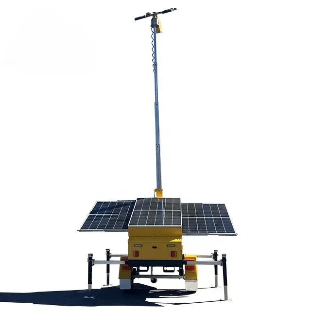 IP67 Portable Solar Light Tower with Illumination LED