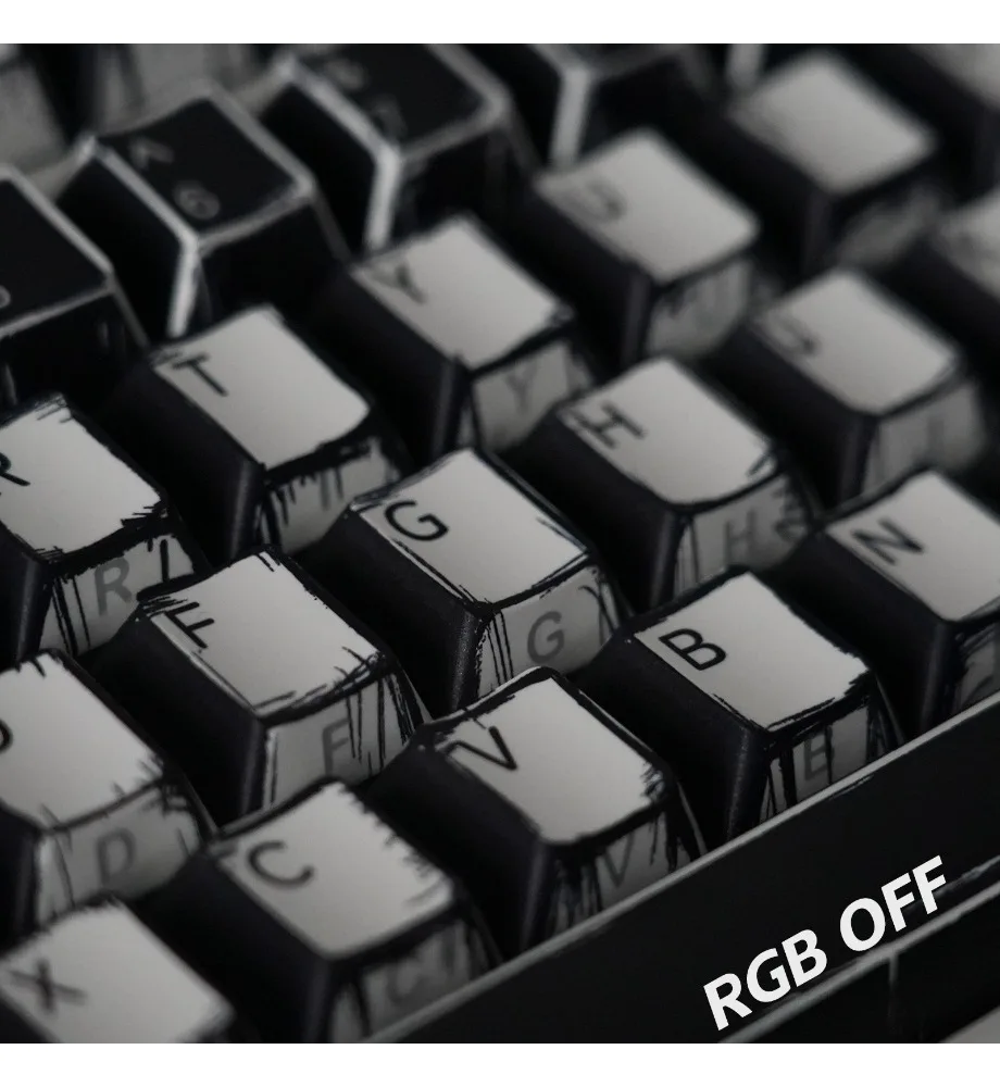 

Keycaps Personalized keycaps Customized DIY computer accessories Original two-color injection molding Hot sublimation