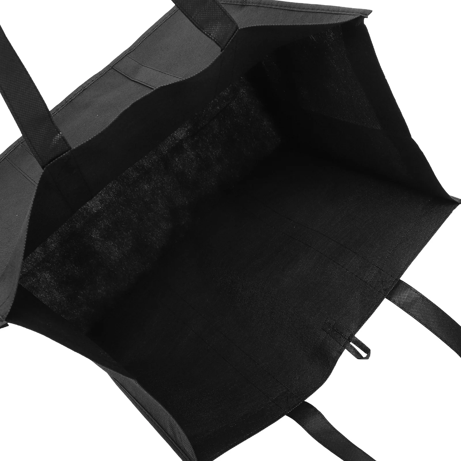 

3Pcs Shopping Bag Set Large Capacity Reusable Foldable Non Woven Tote Bags for Grocery Storage Portable Daily Use