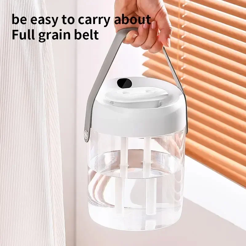 NEW For Large Capacity Dual Spray Air Humidifier USB Essential Oil Diffuser With Night Light  Anion Mist Maker Office