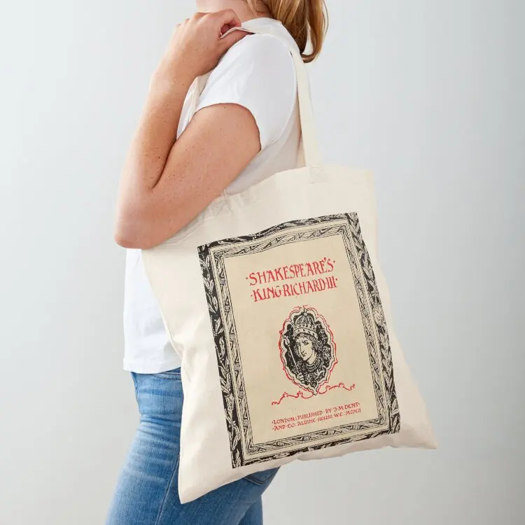 

Shakespeares Richard III Tudor Tote Bag Gift bag large tote bag Canvas for women tote women