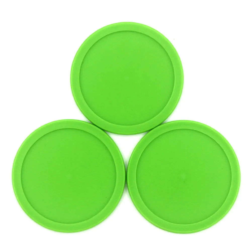 

Набор из 30 шайб для аэрохоккея, стандартные, из высокоплотного материала, с гладким дном, для соревновательной игры, сменные, зеленые