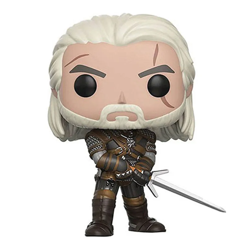 Hot PS4 Game Witchered Action Figure Toys Geralt #149 Ciri #150 Eredin #151 Yennefer #152 Triss #153 PVC Figure Dolls Toy