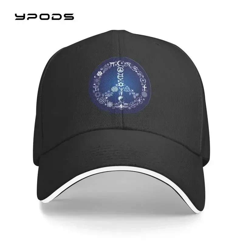 

Symbol Peace Sign Baseball Cap Casual Adjustable Dad Hat