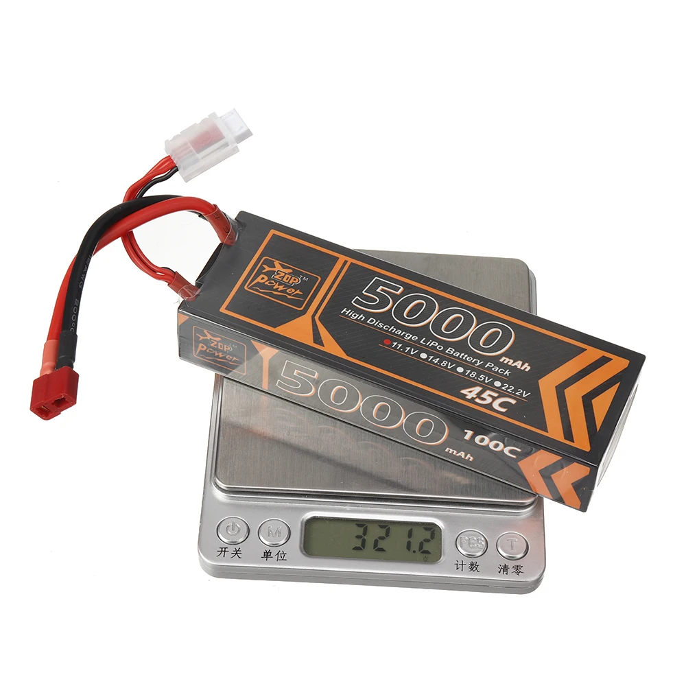 ZOP energie 11.1V 5000mah 45C 3S lipo baterie T deans kolíček pro FPV závodní prodleva