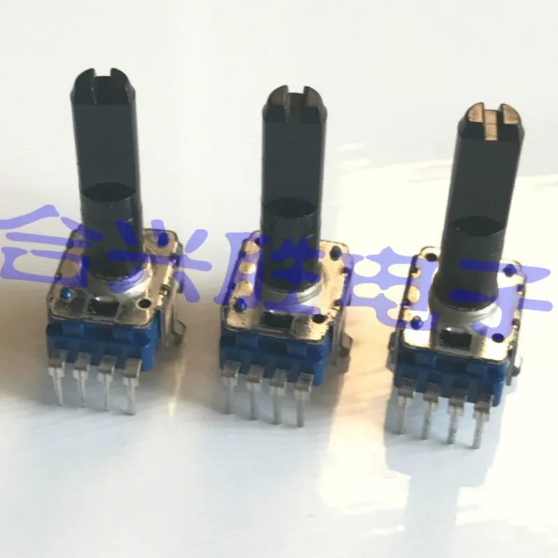 1 Piece RK11 Type Single A20K A203 Mixer Power Amplifier Audio Volume Potentiometer Vertical 4Pin Shaft Length 23MM