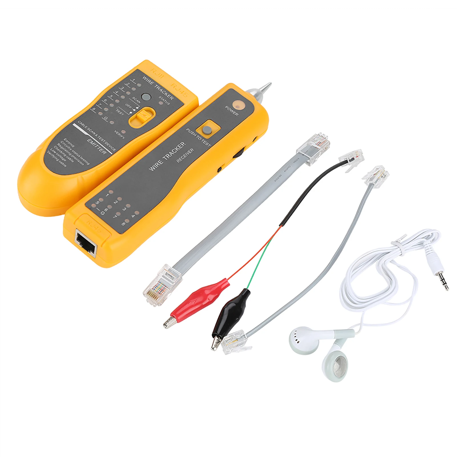 Cable Detector Cable Cable Tester Handheld Rapid LAN Cable Tester Line Finder Wire Diagnose Tool
