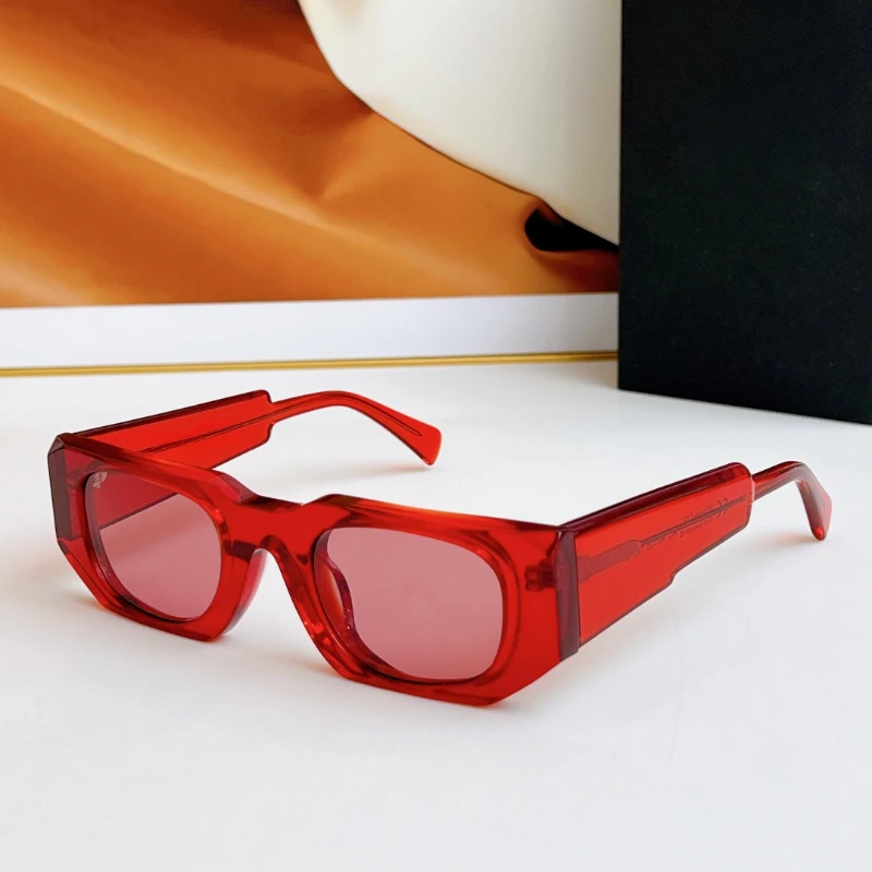 

Y2K Style Germany Brand Acetate Sunglasses Maske U8 Fashion Vintage Rectangle Glasses For Men Women High Quality Classic Eyewear