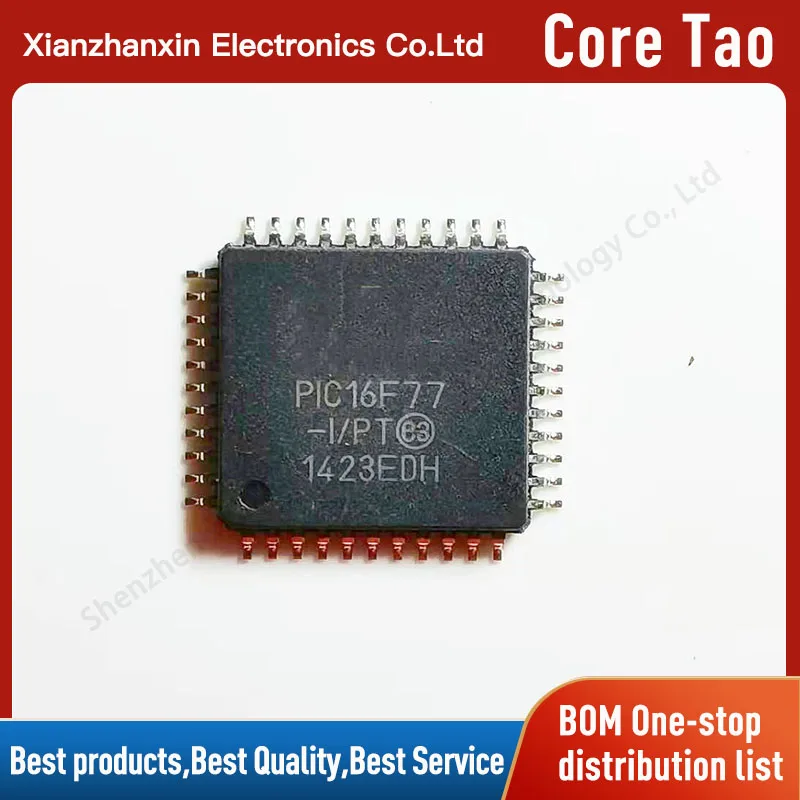 

1pcs/lot PIC16F77-I/PT PIC16F77 QFP44 Microcontroller chip