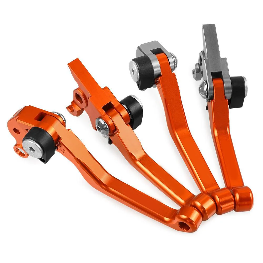 FOR 300EXC 300 EXC Motocross Foldable Pivot Dirt Bike Brake Clutch Levers Handle Lever Motorbike Brakes 300EXC 2003 2004 2005