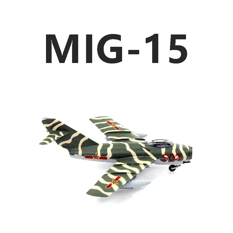 1/72 Schaal Eenvoudig Model 37133 Chinese Luchtmacht Mig-15 Jager 502 Mig 15 Afgewerkt Vliegtuig Model Simulatie Verzamelbare Speelgoed Cadeau