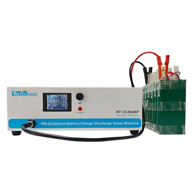 

Heltec Battery Testers 9-99V Charge-Discharge battery capacity tester Machine-charge 10A/Discharge 20A Support to connect PC