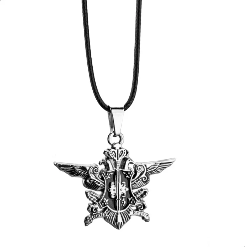 Sebastian Michaelis Ciel Phantomhive Popular Anime Accessories Alloy Necklace Pendant Cosplay Costumes DIY Props Student Gifts