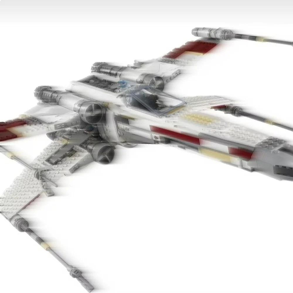 New Arrival Fantasy Wing Fighter Building Blocks Set, Home Decor Ornament Model, Holiday Gift 1949PCS
