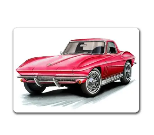 Corvette stingray Car Metal Poster Tin Sign 20x30cm tin sign