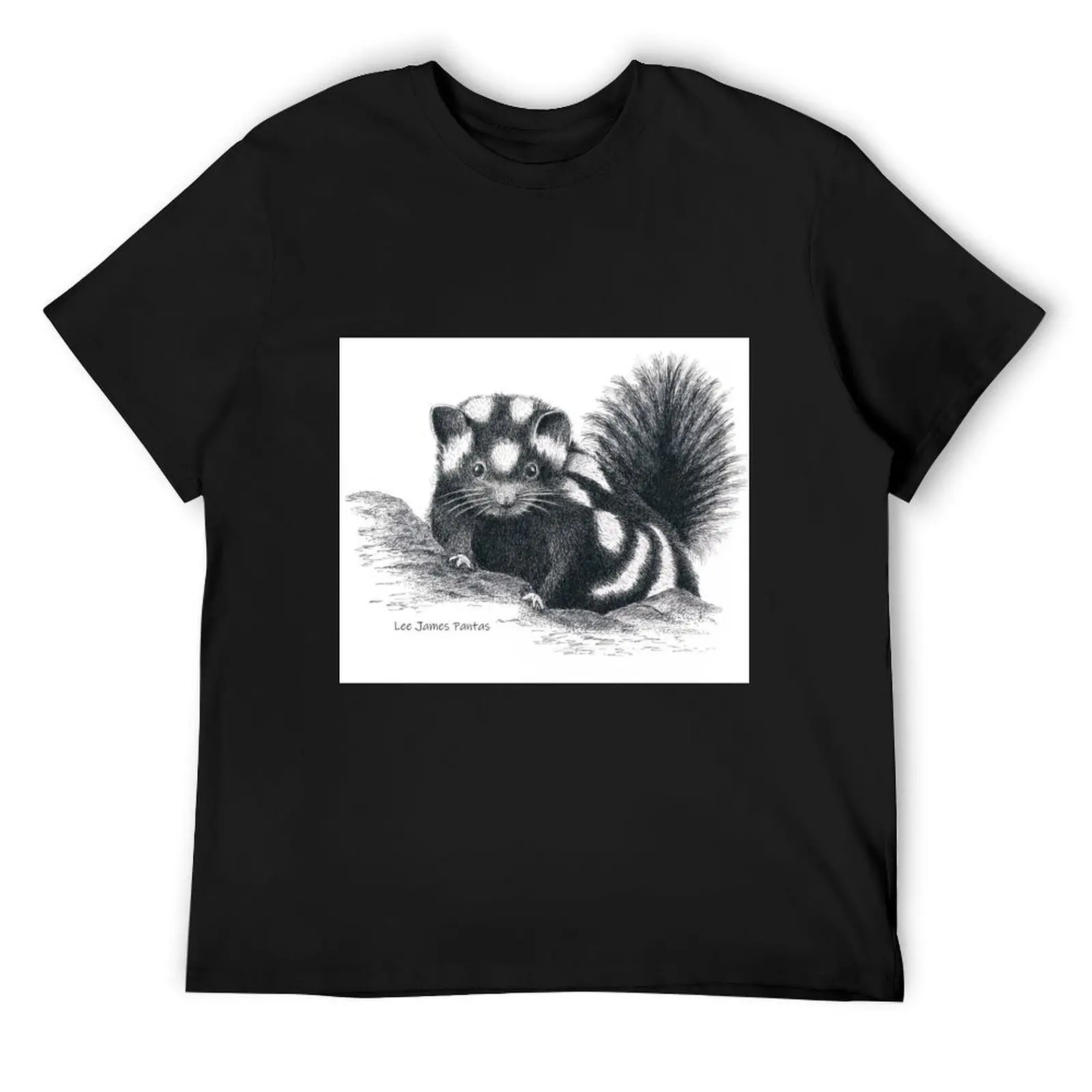 Eastern Spotted Skunk T-Shirt blacks graphic t shirts cute clothes heavyweights mens graphic t-shirts funny