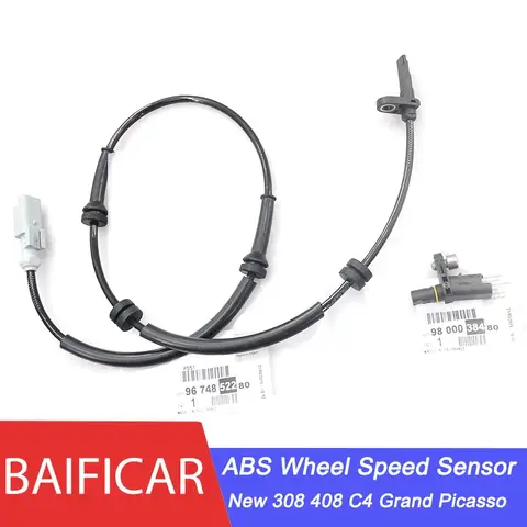 Baificar marca originale T93 anteriore posteriore ABS sensore di velocità 9674852280 9800038480 per la nuova Peugeot 308 408 Citroen C4 Grand Picasso