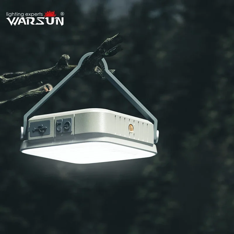

Warsun Кемпинговые фонари Водонепроницаемые IPX6 SMD Перезаряжаемые уличные подвесные светильники Портативный заполняющий свет Рабочее освещение для технического обслуживания