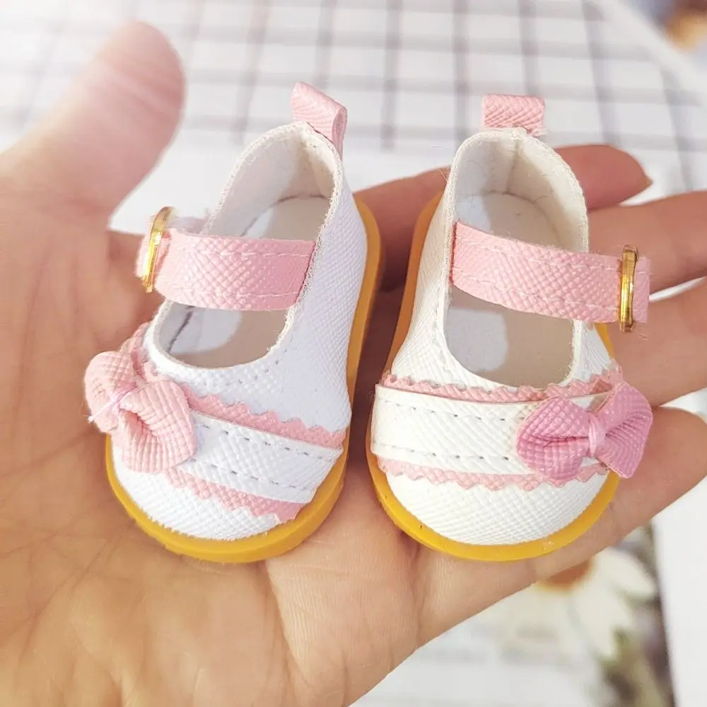 Sapatos casuais brilhantes para boneca, sapatos de couro rosa, sapatos de princesa, algodão, bricolage, nova moda, 20cm, 1/12 bonecas