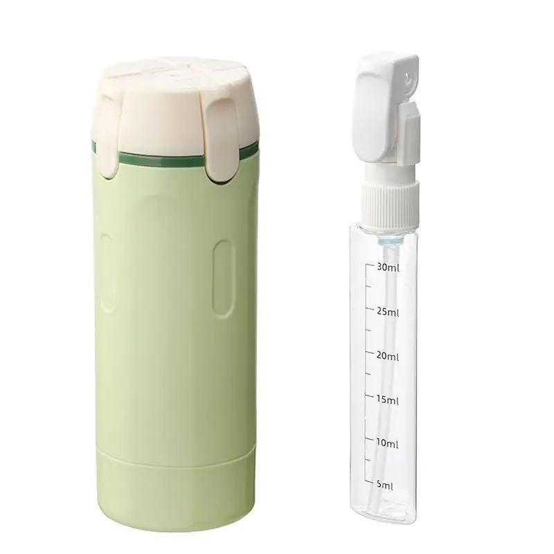 Leakproof 4 In 1 Refillable Travel Bottle Set Portable Dispenser Kit for Shampoo Perfume Cosmetic Business Travel Use view 5
