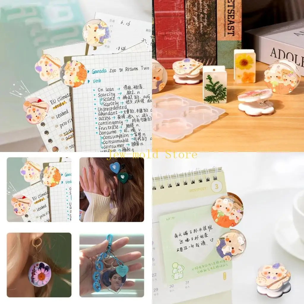 

C71B Memo Clips держатель смола смола кемон для волос.