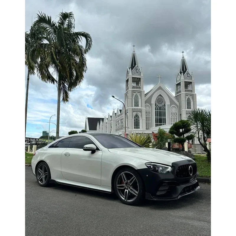 Factory PriceModification Bodykit for E-Class COUPE W238 2016-2020 Body Kit Upgrade to E63 Front Bumper Grille Rear Diffuser LE 5