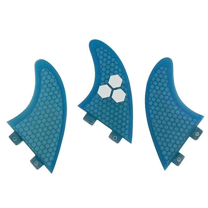 UPSURF FCS Surfboard Fins G7 Quilhas Padle Surf Honeycomb Fibre Surf Fins 3 Pcs/set Multicolor Surf Accessories prancha de surf