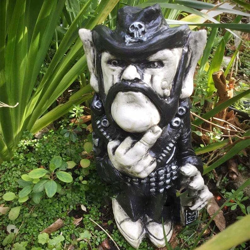 

Garden Decoration Vertical Middle Cowboy Finger Dwarf Resin Ornaments Handicraft Garden Ornaments Garden Gnomes Decorate