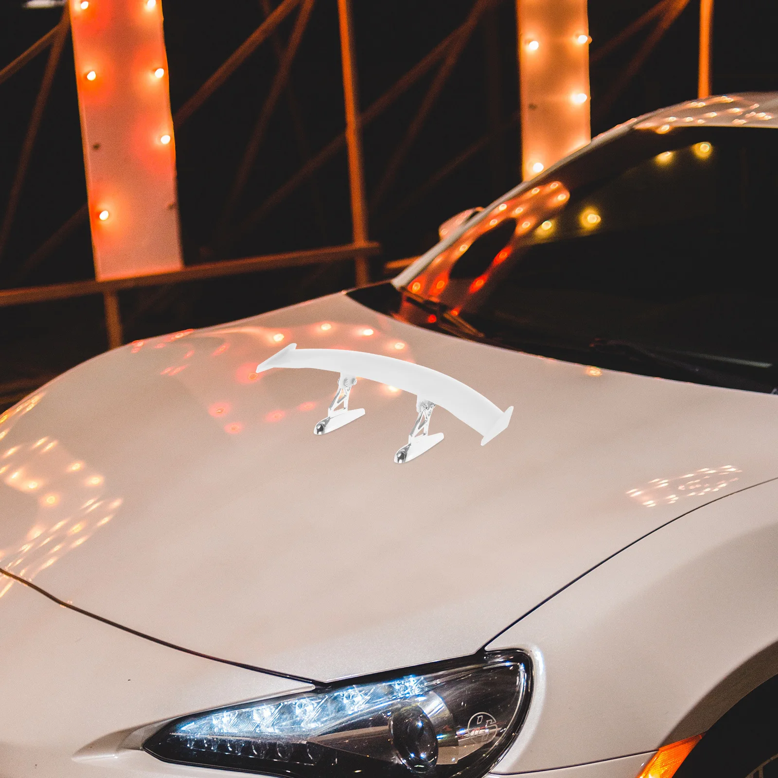 

Small Rear Decor Adjustable Universal Trunk Spoiler Exterior Car Rear Wing Spoiler For Vehicle Plastic Tail Wing Modification