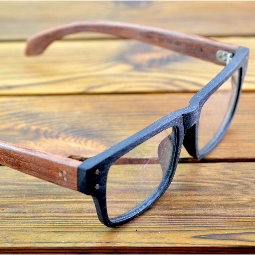 Large Rectangle Leisure Style Rectangle Natural Wooden Frame Handcrafted Reading Glasses +0.75 +1 +1.25 +1.5 +1.75 +2 To +6