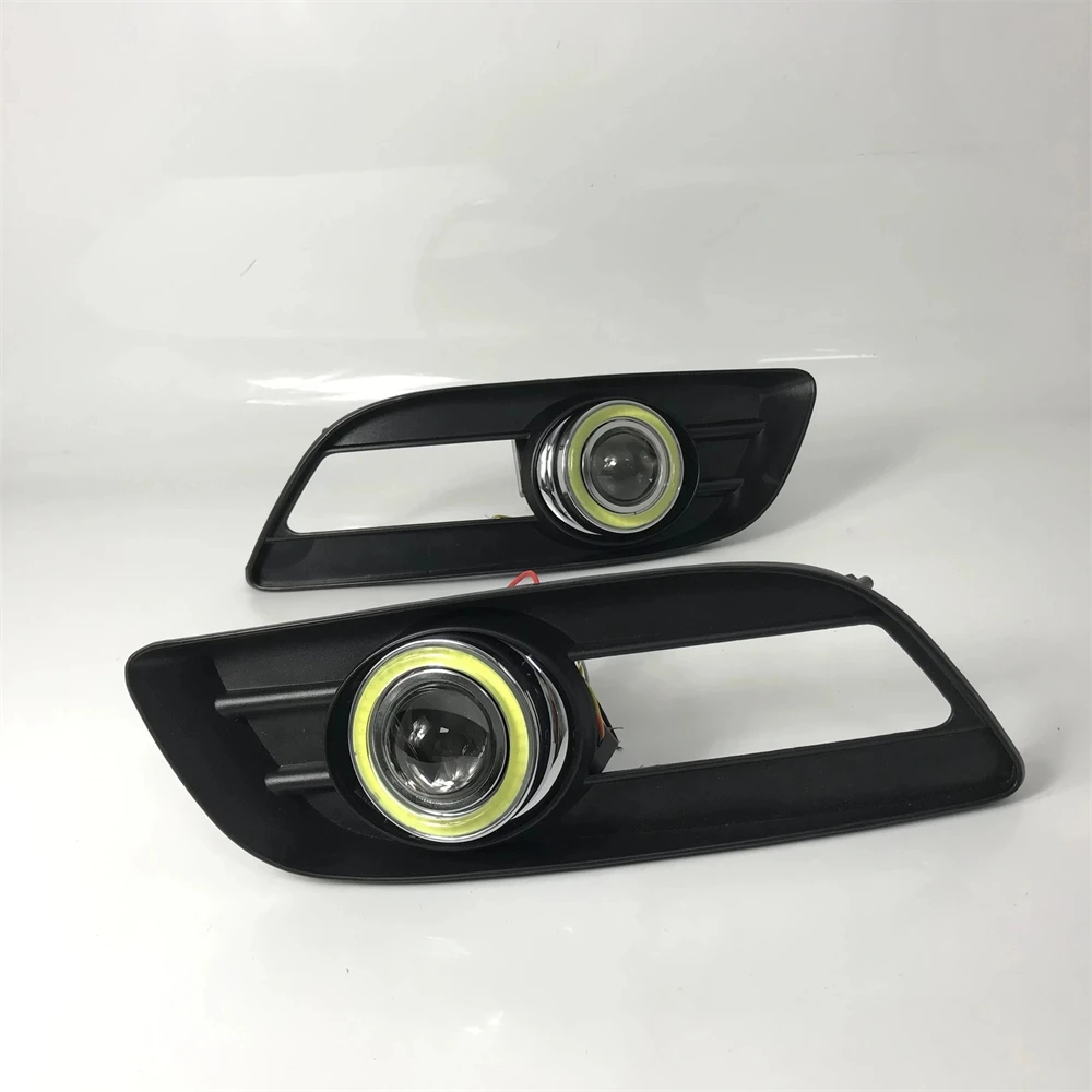 Fog Lamp Driving Light Assembly for Great Wall Hover Haval H5 Cob Angel Eye Led Daytime Running Lights Turn Signal