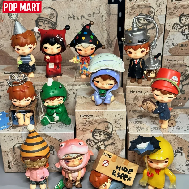 

POPMART Original Hirono Echo Series Blind Box Ono Blind Box Dolls Tabletop Ornaments Room Desktop Collection Toys Birthday Gifts